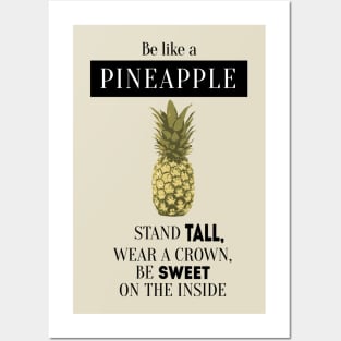pineapple quote Posters and Art